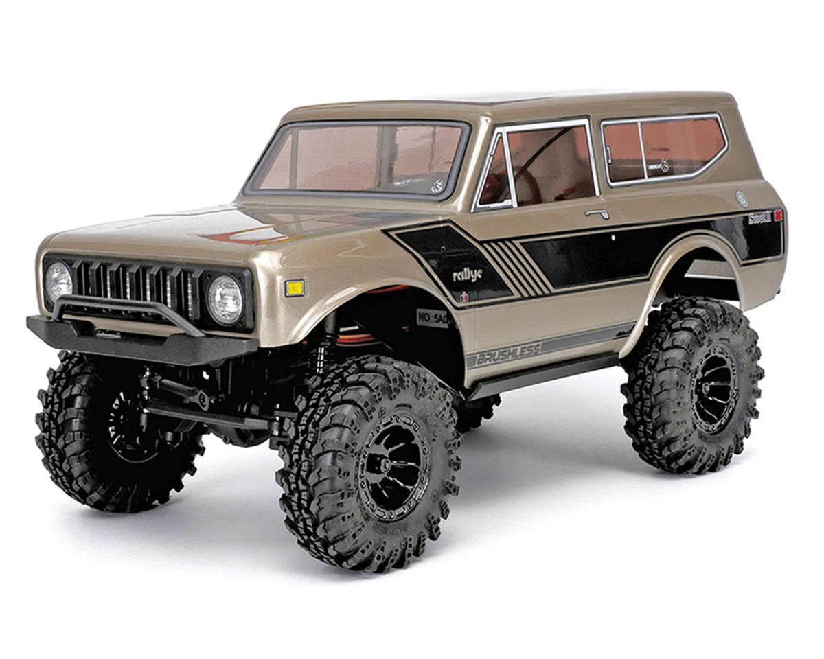 Redcat Ascent-18 International Scout II 1/18 4WD RTR Brushless Rock Crawler (Gold) w/2.4GHz Radio, Battery & Charger (Copy)